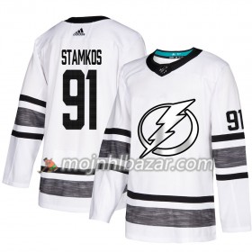 Dresovi Tampa Bay Lightning Steven Stamkos 91 2019 All-Star Adidas Bijela Authentic - Muške